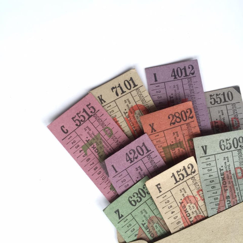 Omnibus Vintage Ticket Set