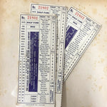 Kansas City Vintage Railroad Check (3pcs)