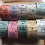 Vintage Bus Tickets (50pcs)