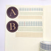 Classiky Grid Washi Tapes (12mm) - Set of 3