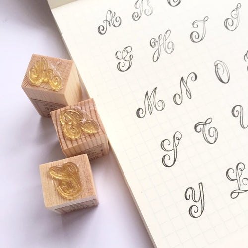 Classiky Alphabet Stamps (S Size)