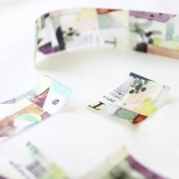 Liang Feng Watercolour Washi Tapes - Illustration Books