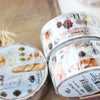 Liang Feng Watercolour Washi Tapes - Illustration Books