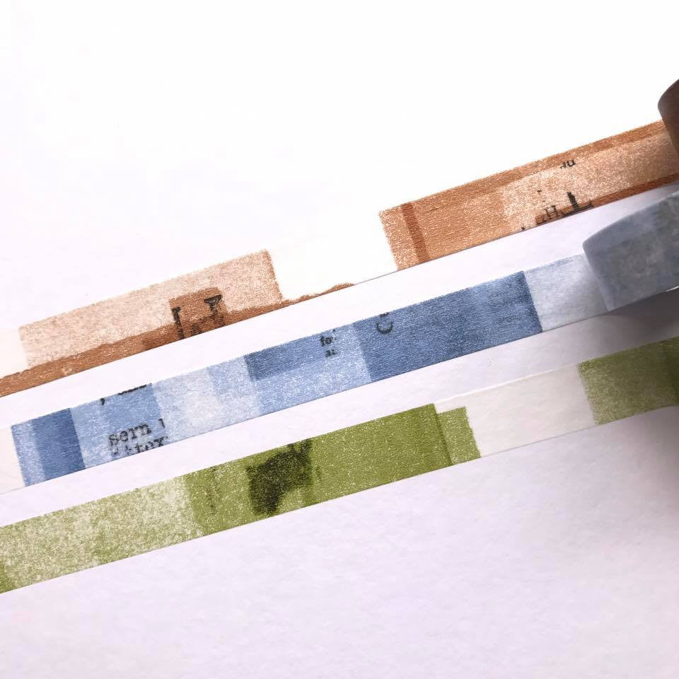 Stone Collage Washi Tape