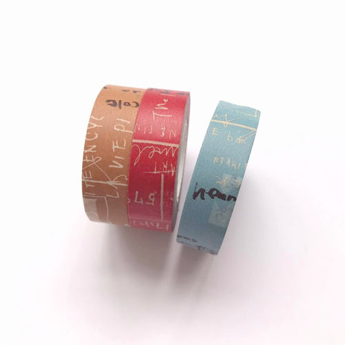 Classiky Graffiti B Washi Tape