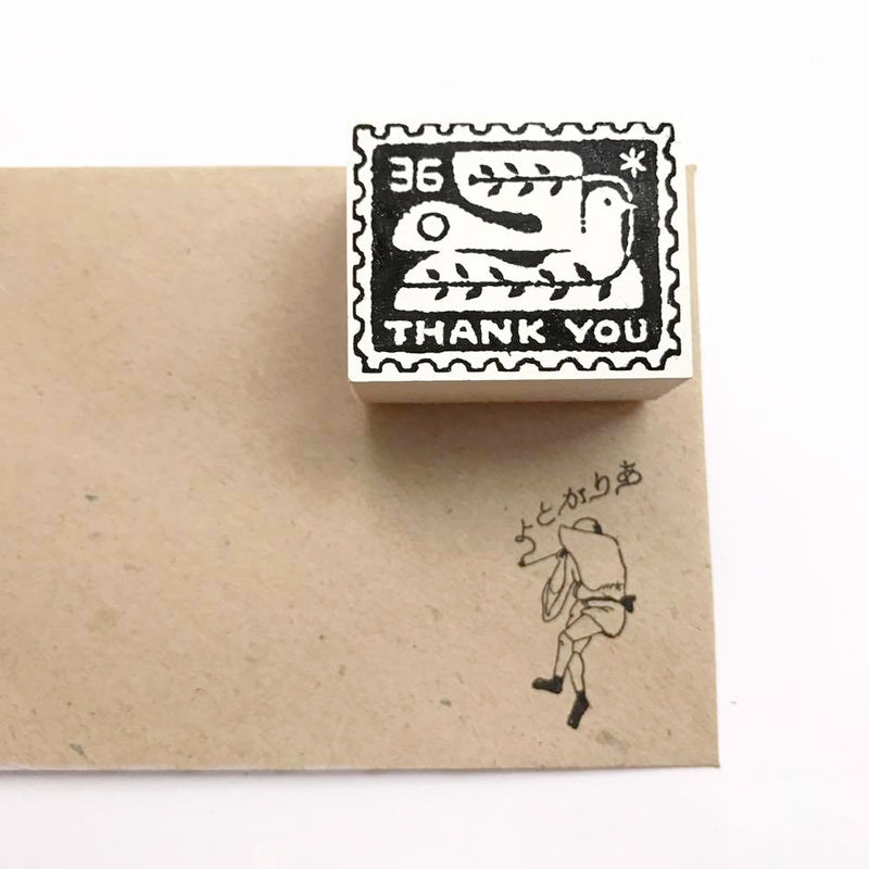36 Sublo x Toshiyuki Fukuda [Thank You] Rubber Stamp