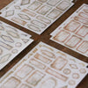 LCN Mini Vintage Label Washi Stickers