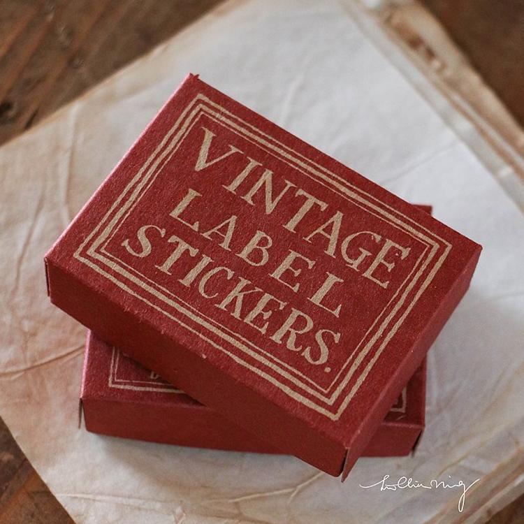 LCN Red&Blue Label Sticker Box