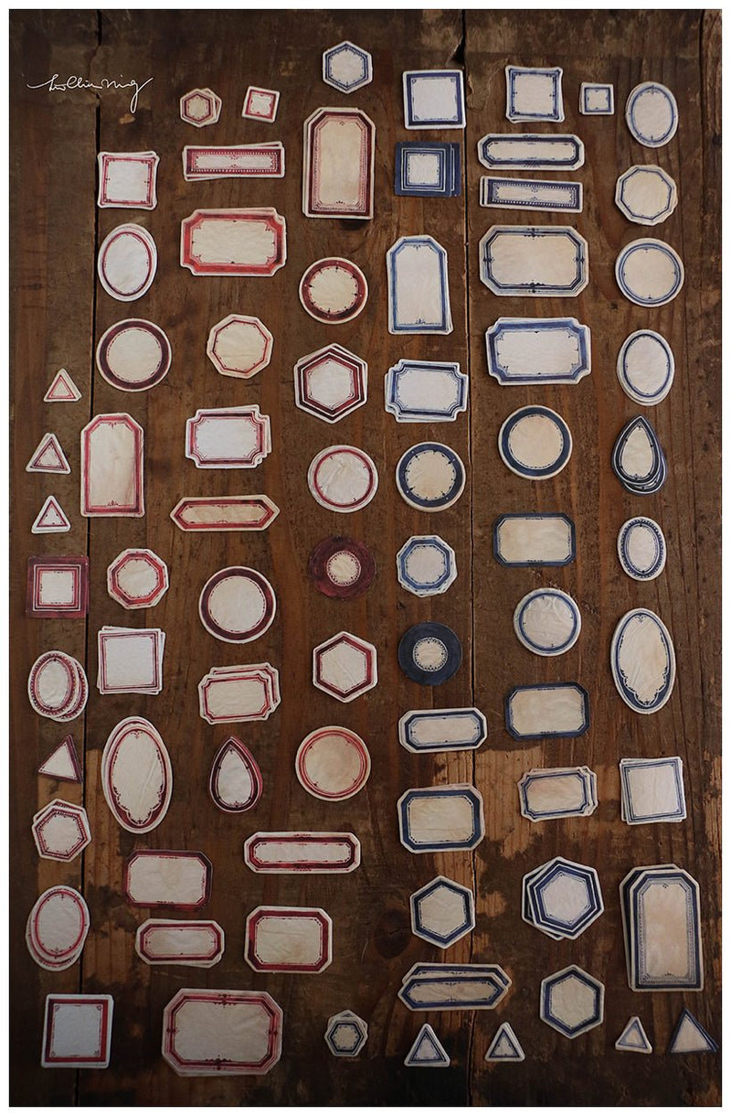 LCN Red&Blue Label Sticker Box