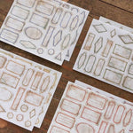 LCN Mini Vintage Label Washi Stickers