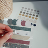 Suatelier Stickers - Geometric Plain VII (Marble Series)