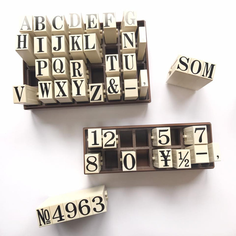 Connecting Big Alphabet Stamp Set