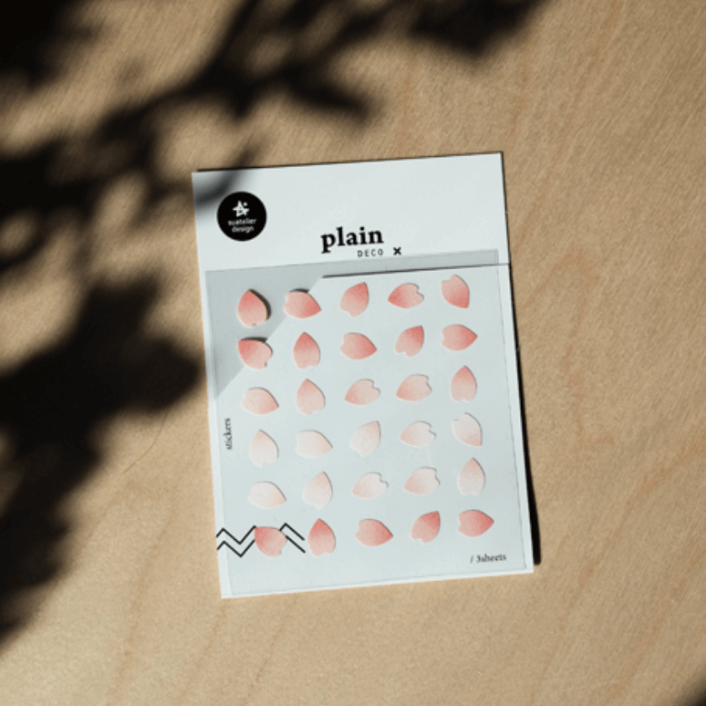 Suatelier Plain Sticker - Sakura Series