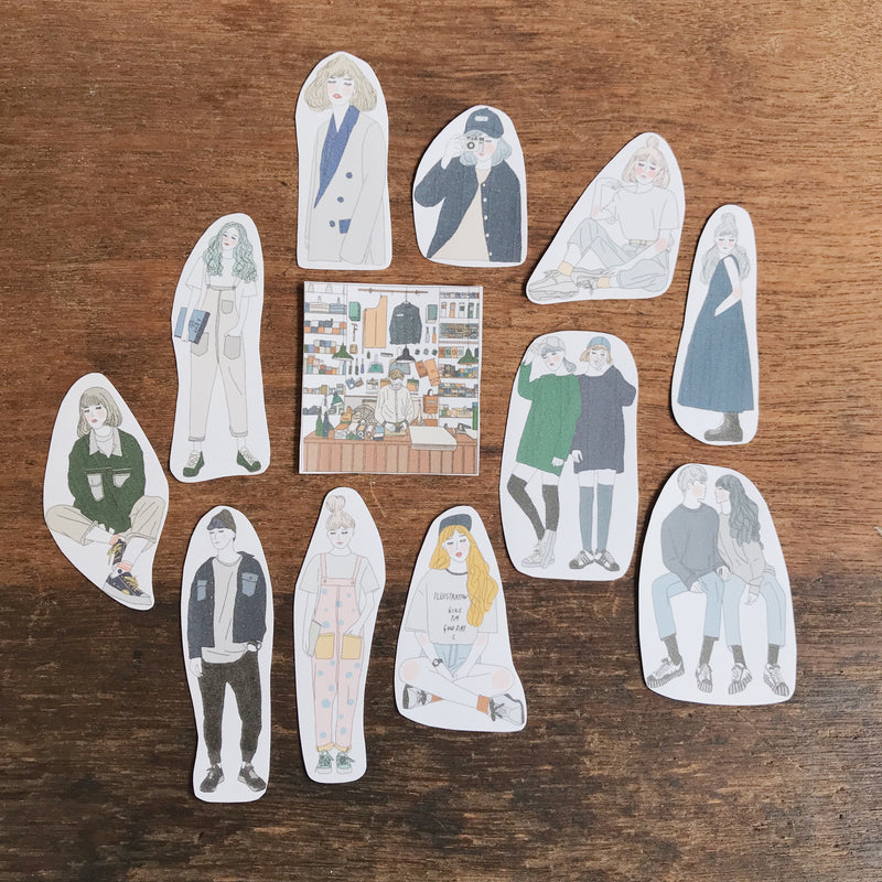 Girl's Project Stickers 010