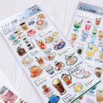 Adult Picture Book Stickers - Coffee and Tea