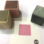 Cement Rubber Stamp - Shape Series