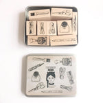 Bonnie Illustration - Stationery Rubber Stamp