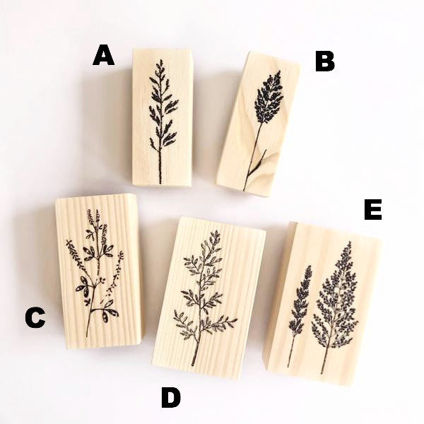 OHS Botanical Rubber Stamp Collection