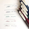 Sarasa Push Clip Gel Pen (0.5mm) - Vintage Series