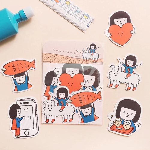 Yohand Studio Sticker Pack (3-4) Adventures