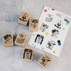 Bonnie Illustration - Goose Postman Daily Rubber Stamp
