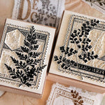 LCN Rubber Stamp Set - Fern Postage Stamp