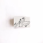 36 Sublo x Yamabatosha Animals Rubber Stamp