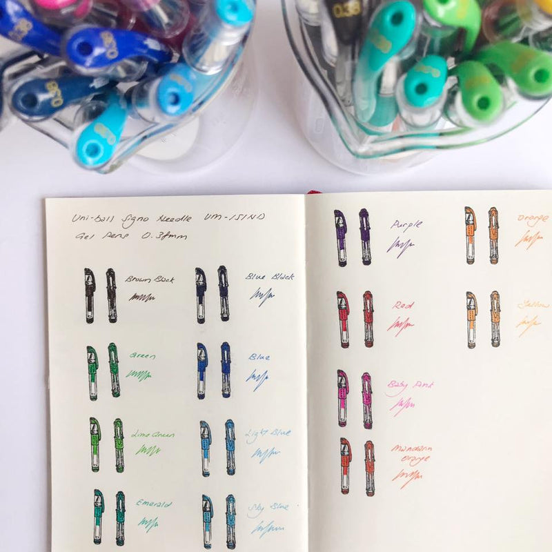 Uni-ball Signo Needle Gel Pen (0.38 mm)