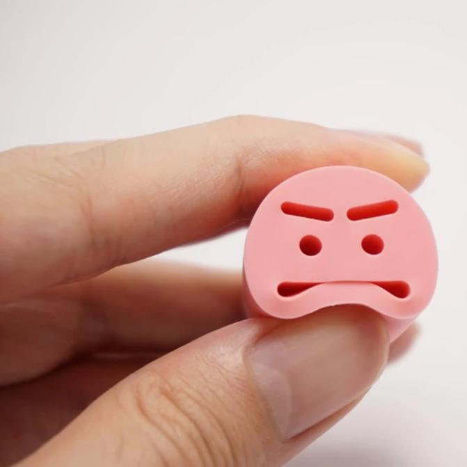 Face Emoji Flexible Rubber Stamp