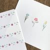 Mizushima JIZAI Clear Stamp Set - Wildflower