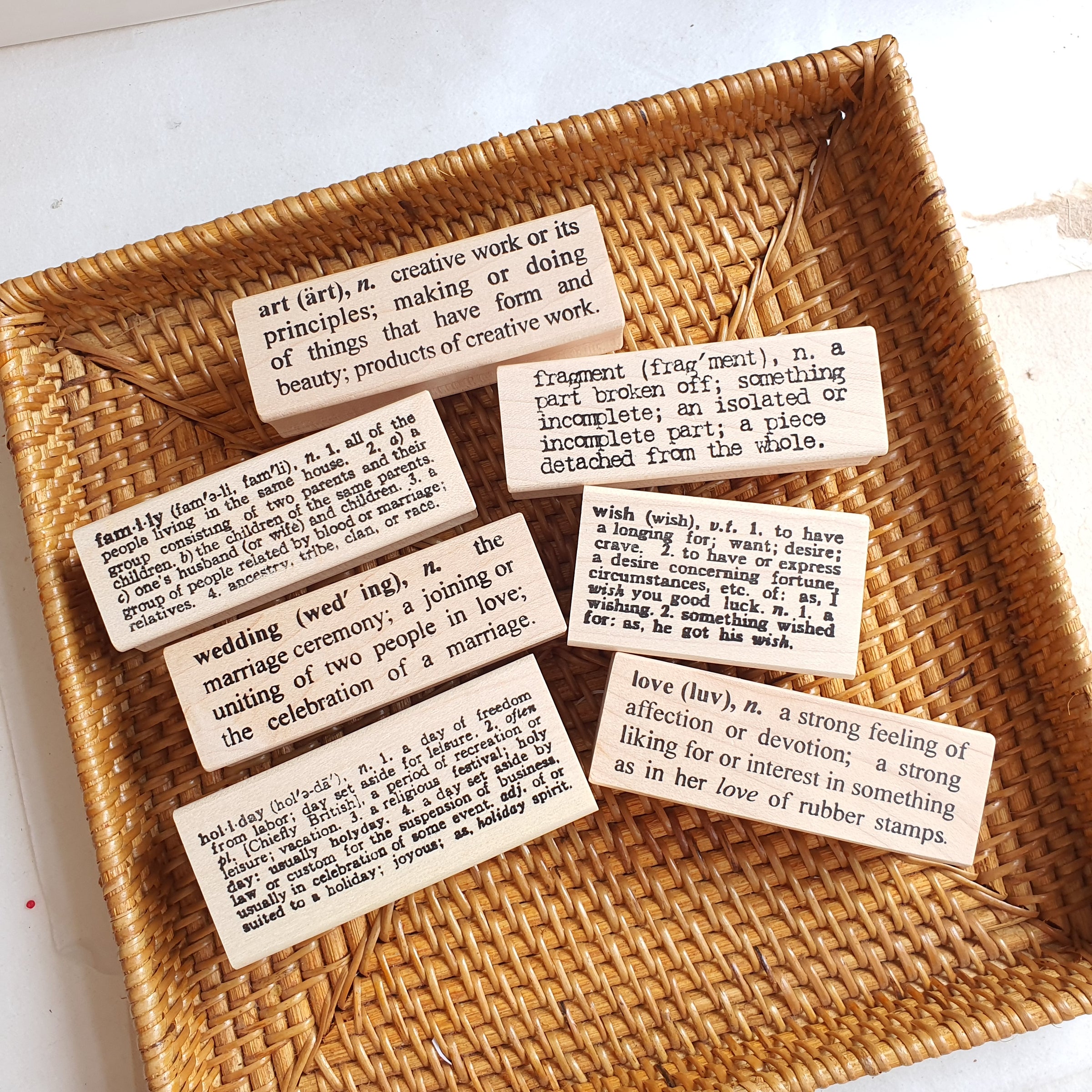Kid Quotes Rubber Stamps - Paper Crave