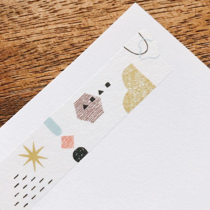 Mizushima Washi Tape - Shapes