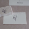hase rubber stamp - Flower