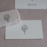 hase rubber stamp - Flower