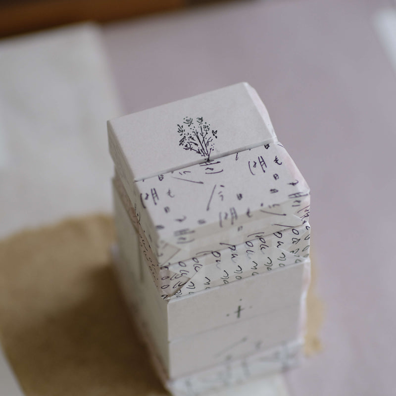 hase rubber stamp - Flower