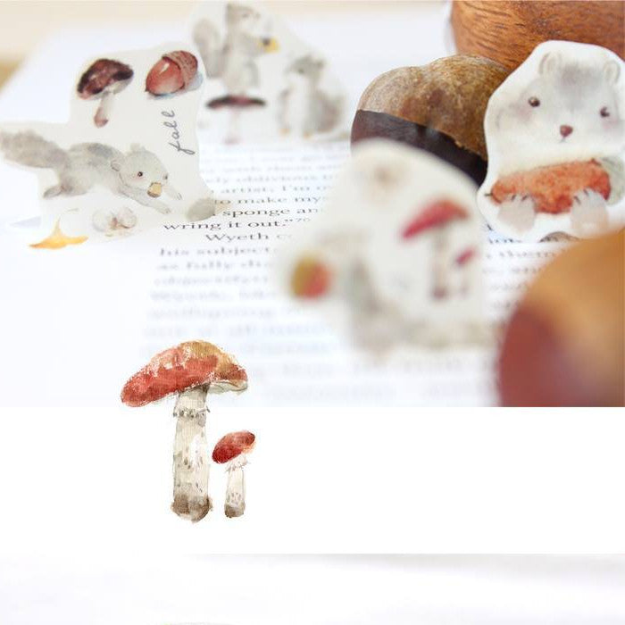 Liang Feng Watercolour Washi Tapes - Illustration Books