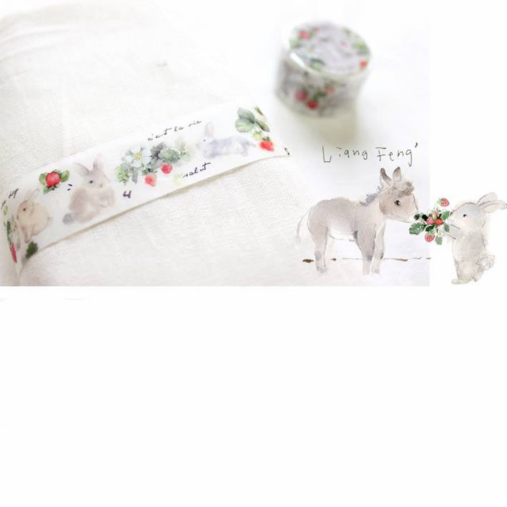 Liang Feng Watercolour Washi Tapes - Illustration Books