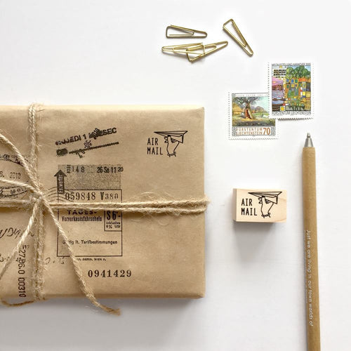 KNOOP Original Rubber Stamp - Air Mail