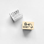 KNOOP Original Rubber Stamp - Secret