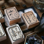 LCN Specimen Labels Rubber Stamps Set