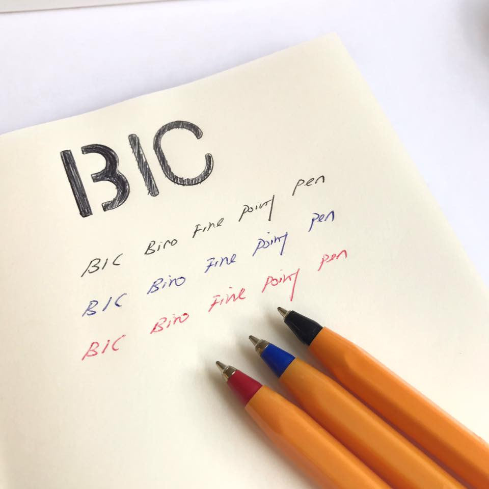 BiC Classic Orange Fine Ballpoint Pen – Sumthings of Mine