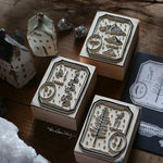 LCN Specimen Labels Rubber Stamps Set