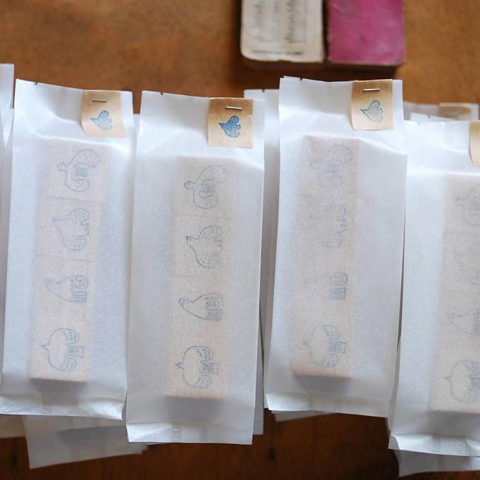 evakaku Rubber Stamp Set - Flora