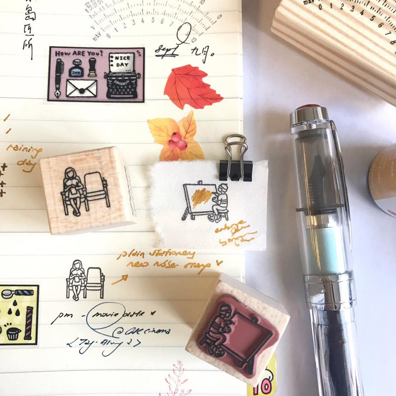 Today’s Stamp Rubber Stamp