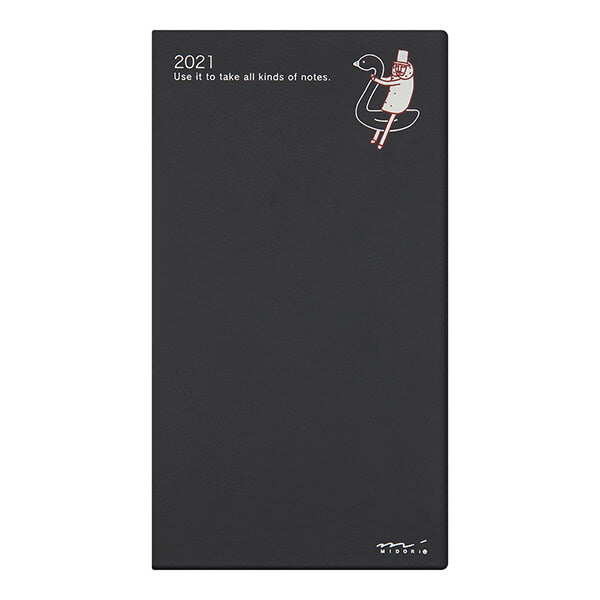 MD Pocket Diary 2021 - Ojisan (Slim)