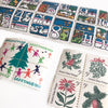 Vintage Christmas Theme Stamps - Christmas Flora