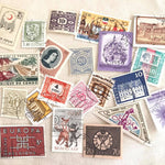 Vintage Postage Stamps (25pcs)