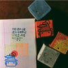 Cement Rubber Stamp - Shape Series