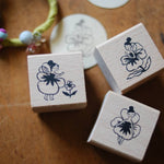 evakaku Rubber Stamps Set - Flower Fairy A