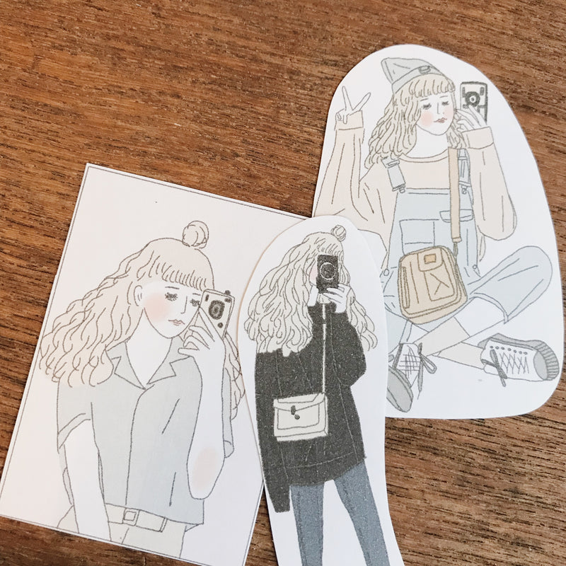 Girl's Project Stickers 019